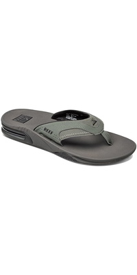 2026 Reef Herre Fanning Flip Flops CI7072 - Grå / Black