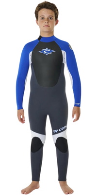 Rip Curl Omega 5/3mm Back Zip 2026 Junior-våddragt 13NBFS - Blue