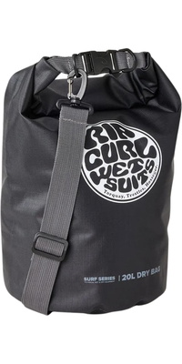 2026 Rip Curl Tøndetaske I Surf-serien 20L 14SMUT - Black /... Grey