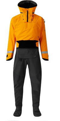 Typhoon 2026 Havkajak Hinge Entry Tørdragt Til Mænd 100200-0016 - Tangerine/ Grey