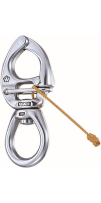 2026 Wichard HR Quick Release Snap Shackle Med Stor Bøjle WR2773 - Sølv