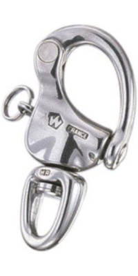 Wichard 2026 HR Snap Shackle Swivel Eye WR2473 - Sølv