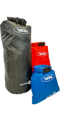 Yak Ripstop Black 2026 Drypak 2L/5L/10L Posesæt 7003331 - / Blå / Rød