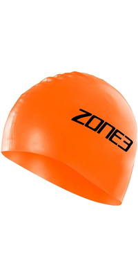2026 ZONE3 Svømmehætte I Silikone SA24SCAP Orange