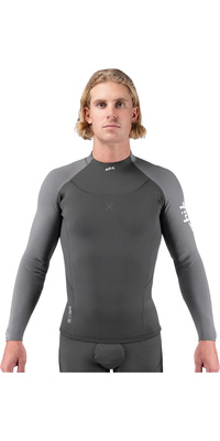 2026 Zhik Mens Superwarm X Neopren Våddragt Top DTP-1180-GRY - Grey