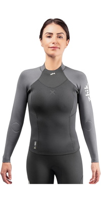 2026 Zhik Womens Superwarm X Neopren Våddragt Top DTP-1180-GRY - Grey