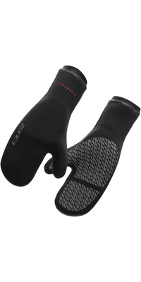 2026 ZONE3 Thermo Tech Warmth Svømmevanter NA24UHTM101 - Black / Sølv / Rød