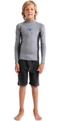 2026 Billabong Junior Absolute Natural 1/ 1mm Jakke 24CW191508 - Alloy