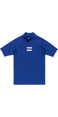2026 Billabong Junior Waves All Day Kortærmet Lycravest EBBWR00101 - Dark Cobalt