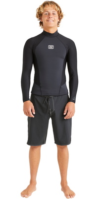 2026 Billabong Herre Absolute 1mm Poly Lite Jakke ABYW800128 - Black