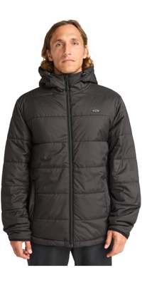 2025 Billabong Journey Hooded Jacket Til Mænd EBYJK00145 - Black