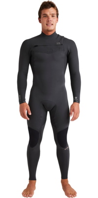 2026 Billabong Herre Revolution Natural 3/2mm Chest Zip Våddragt 24AW191504 - Graphite
