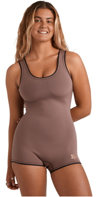 2026 Billabong Womens Josie Wave Walker Mini 1mm Ærmeløs Springsuit Wetsuit 24BW193508 - Kona