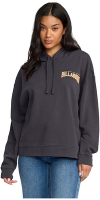 2025 Billabong Kvinders Keep It Up-hættetrøje 24B413505 - Black Sands