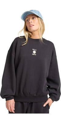 2025 Billabong Dame So Sunny Kendal Crew Fleece EBJFT00155 - Black Pebble