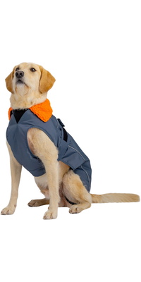 2026 Dryrobe Hundefrakke V3DRDC  Mørkegrå / Orange