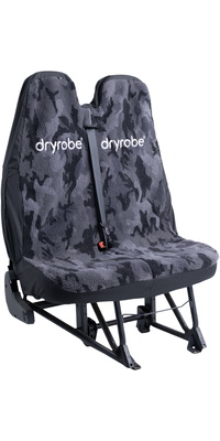 2026 Dryrobe Dobbelt Bilsædebetræk DRDCSC  Black / Camo