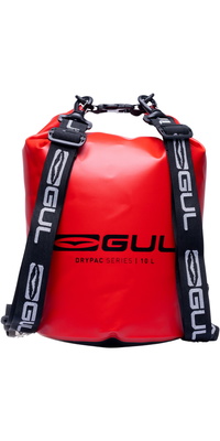 2026 Gul 10L Drypac Series Dry Taske LU0117 - Rød / Black