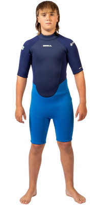 2025 Gul Junior Response Natur 3/2mm Shorty Vandsportssæt RE3322-BLBL - Blue