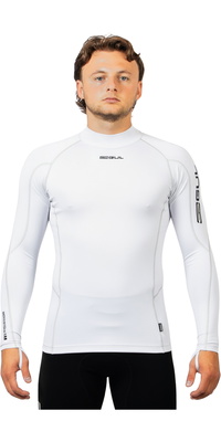 2026 Gul Herre UV-beskyttelse Langærmet Lycra-vest RG0339-WHWH - White