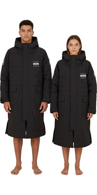2026 Gul Revorobe Fusion Langærmet Morgenkåbe AC0149-C6 - Black / Black