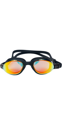 2026 HUUB Edge Svømmebriller 5056605173200 - Black / Orange Spejl