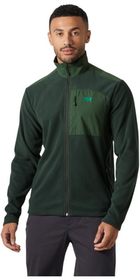 2025 Helly Hansen Herre Daybreaker Block Microfleece Jakke 49454 - Dark Jungle