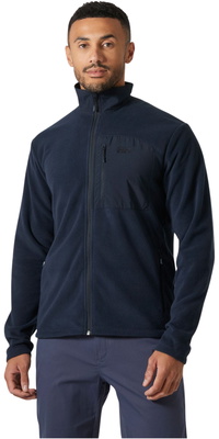 2026 Helly Hansen Herre Daybreaker Block Microfleece Jakke 49454 - Navy