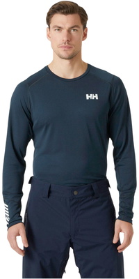 2025 Helly Hansen Herre Lifa Active Crew Base Layer 49389 - Navy
