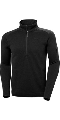 2025 Helly Hansen Varde 1/2 Zip Midlayer 2.0 49430 - Til Mænd Black