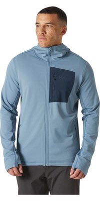 2025 Helly Hansen Herre Versalite- Fleece -jakke Med Hætte 49547 - Washed Navy