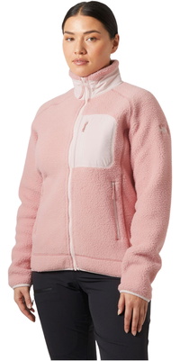 2025 Helly Hansen Dame Imperial Pile Fleece Block Jakke 49468 - Pink Salt