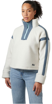 2025 Helly Hansen Dame Imperial Pile Zip Pullover 49581 - Snow