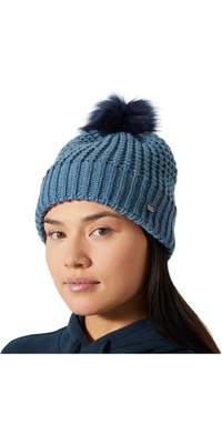 2025 Helly Hansen Dame Snowfall Beanie 67407 - Washed Navy