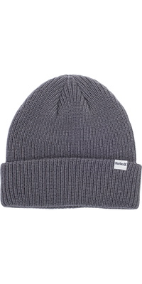 2025 Hurley Harbor Beanie Til Mænd CW5673 - Dark Smoke Grey