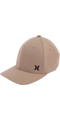 2025 Hurley Micro Icon Flex Hat Til Herrer HNHM0011 - Khaki
