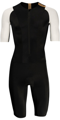 2026 Huub Collective Trisuit Til Mænd TCLCBW - Black / Hvid