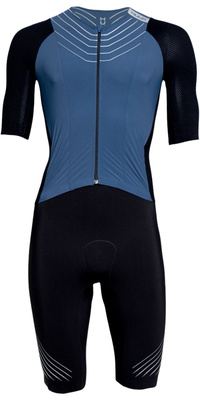 2026 Huub Pinnacle Tri Suit Til Mænd PINNLCSSB - Steel Blue