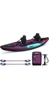 2026 Jobe Croft Oppustelig Kajak-pakke 600025001 - Sunset Purple
