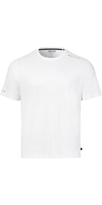 2026 Musto Herre Evo Crew Sunblock T-shirt 82432 - White