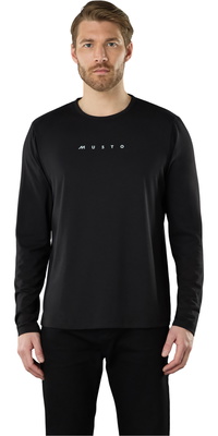 2025 Musto Herre Evo Fast Dry Langærmet T-shirt 84200 - Black