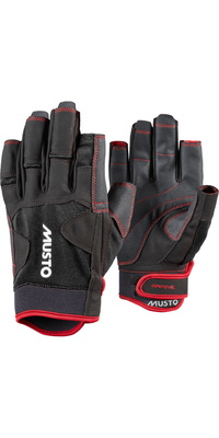 2026 Musto Performance Handsker Med Korte Fingre 2.0 86120 Black