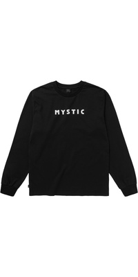 2025 Mystic Herre Brand Langærmet T-shirt 35105.260310 - Black
