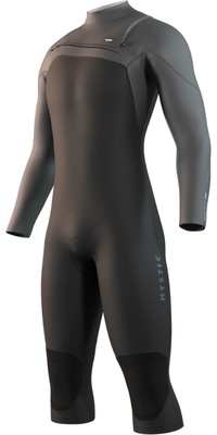 Mystic 4/3mm 2026 Mens Motion Long Arm Short Leg Wetsuit 35000.250008 - Black