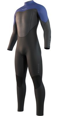 2026 Mystic Herre Star 3/2mm Back Zip Våddragt 35000.250027 - Black / Blå