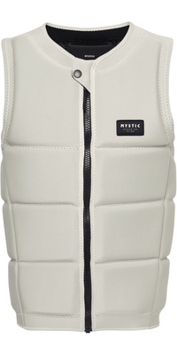2026 Mystic Herre Star Front Zip Wake Impact Vest 35005.240245 - Dirty White