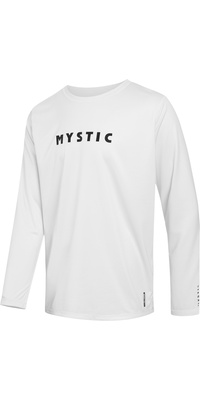 2026 Mystic Mens Star Long Sleeve Quick Dry Lycra Vest 35001.250202 - Off White