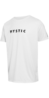 2026 Mystic Mens Star Short Sleeve Quick Dry Lycra Vest 35001.250203 - Off White