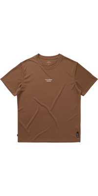 2025 Mystic Mens Tactic Short Sleeve Loose Fit Quick Dry Lycra Vest 35001.250221 - Brown