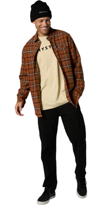 2025 Mystic Herre-ternet Skjorte 35105.260305 - Golden Brown
